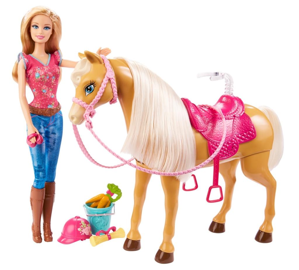 barbie y caballo super interactivo