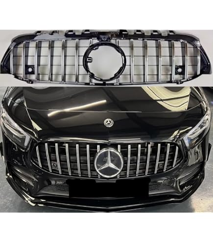 8P4853651A MASCHERINA GRIGLIA PARAURTI ANTERIORE CON STEMMA LOGO AUDI A3 2 0 125kw 3p D 5m 2007 Ricambio Usato 461495