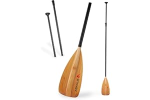 ‎ABAHUB Abahub SUP Paddel Aluminium Einstellbares Stand Up Paddle für Paddleboard, Aluminiumlegierung PU-beschichtete Schaft 172-213cm Kunststoff Nylon Klinge