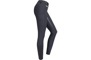 RIDERS CHOICE Pantalon d'équitation pour Femmes avec Fond Complet en Silicone - RidersDeal Collection pour Les Cavaliers