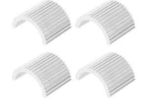 LT Easiyl 4 Pièces Cales de Guidon de Vélo en Alliage d'aluminium Entretoise de Guidon de Moto Rondelles de Conversion Joint de 28mm à 22mm Argent