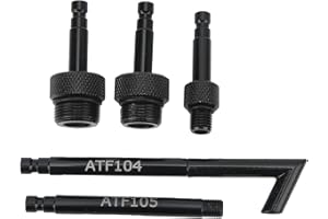AIRSHI Adaptateurs de Remplissage ATF, Connecteur de Remplissage d'huile à Filetage de Précision VAS6262 1 pour Transmission AISIN 09G 01J CVT