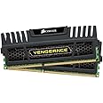 Corsair CMZ8GX3M2A1600C9 Vengeance 8 GB (2 x 4 GB) DDR3 1600 MHz CL9 XMP Performance Desktop Memory Kit - Black