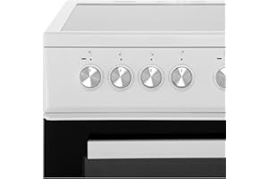 Beko KDVC563AW 50cm Electric Cooker with Ceramic Hob - White