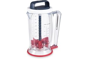 ZYLISS Smooth Blend - 2-in-1 Teigmixer und Teigspender in einem, für Pfannkuchen, Crépes, Muffins und Waffeln Teig - schnell, einfach, sauber, 900 ml