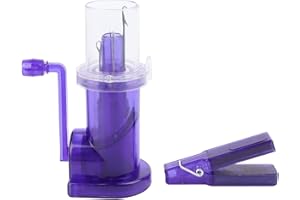 Yusat Abbellisci la macchina per maglieria, funzionamento facile, in plastica resistente, portatile, bobina manuale, per fai da te ornamento artigianale
