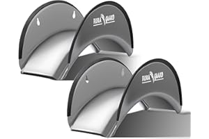 FLORA GUARD BG003-G-Lot de 2 supports muraux en métal robuste pour tuyau d'arrosage jusqu'à 38 m - Anti-rouille - Antidérapants - Idéal pour les tuyaux et les rallonges