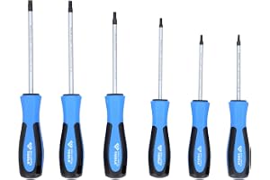 BRILLIANT TOOLS BT031010 Skruvmejselsats, 6 delar, TORX [Powered by KS TOOLS]