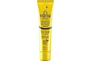 DR. PAWPAW ORIGINAL BALM Dr.PAWPAW Original Balm, Multi-Purpose Natural No Fragrance Balm for Hydrating Lips, Skin, Hair, Cuticles, Nails & Beauty Finishing (25 ml)