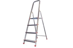 CRISCUOLO BRICO STORE Scala Per Casa Massimo 120 Kg Scala Domestica Professionale (3 GRADINI)