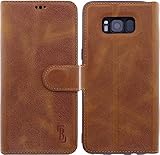 HANDLING: Unser Book Cover bietet Ihnen folgende Features: 3 Kartenfächer mit RFID Schutz, Geldscheinfach, Magnetverschluss , Standfunktion, unterstützt kabelloses Laden (Wireless Qi-Charging) und bietet Zugriff auf alle wichtigen Anschlüsse und Bedienelemente