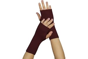 banora Armstulpen/Pulswärmer mit Daumenloch für Damen und Herren in der Naturqualität mit Schurwolle kbT und Seide