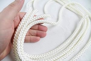 AWITALIA -CORDA CONTINUA PER ARGANELLO MICRO LIFT TAPPARELLA AVVOLGIBILI FUNE RESISTENTE PER ARGANO DI COLORE BIANCO ALTEZZA 150 CM. PEZZI 1