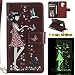 Produktbild Huawei Nova Plus Luminous Leder Wallet Tasche Brieftasche Schutzhülle,Fanryn Schönes Mädchen und Katzen Muster Nacht Leuchtende Design Hochwertige PU Leder Flip Tasche Case Hülle im Bookstyle mit Standfunktion Kredit Kartenfächer für Huawei Nova Plus (Braun)