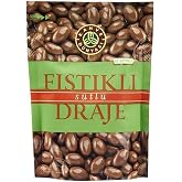 Coffee World Milk Pistachio Dragee, Chocolate Coated Peanuts, 60 gr 4 pack