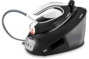 Calor SV8055C0 Ekspresowy generator pary Anti-Limc 6,5 bar efekt nacisku do 420 g/min bez regulacji pionowy parowy czarno-biały