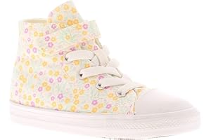 Converse All Star Chuck Taylor HI Kinder Sneaker Madchen Schuhe Weiß Pink Blumen