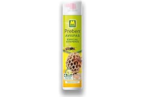 Insecticida Avispas Preben Avisperos 750 ml – Spray para Avispas, Avispa Asiática y Avispones MUY EFICAZ | Pulveriza Hasta 4 Metros | Elimina Avisperos de Forma Inmediata | Uso Exterior | Nexum Market