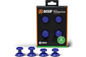 SCUF Pack de 4 joysticks interchangeables Instinct - joysticks de Rechange Uniquement pour la Manette Xbox Series X|S Instinct Pro Performance - Bleu 504-601-01-002-NA