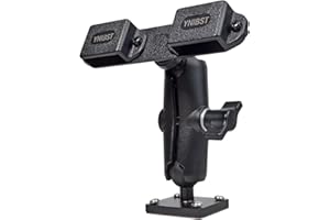 YNIBST Support Multi-Appareils pour Talkie Walkie et Micro Radio, Compatible avec Motorola Kenwood Baofeng Quansheng Midland Talkie Walkie, Porte Radio avec Montage Voiture/Camion/Mur/Bureau