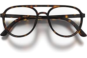 LONDON MOLE® Pilot lunettes de lecture | Lecteurs en forme de pilote cool | Homme femme unisexe | Charnières à ressort