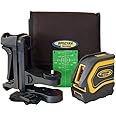 Spectra Precision LT20G Crossline Green Laser Level, Automatic Self-Leveling, Ultra Bright Horizontal and Vertical Lines, Wide Beam Angel for Max Coverage