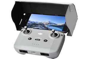 RIGINADO Sun Hood Sunshade für DJI Mini 3 Pro-Fernbedienung, Mavic Mini 2-Fernbedienung für Mobiltelefone Sun Hood Sunshade