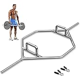 GYMAX Hex Hantelstange - Kreuzhebenstange Bis 226 Kg Belastbar