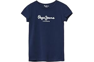 Pepe Jeans Hana Glitter S/S N T-Shirt Bambine e Ragazze