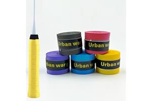 TAOBOSEC Grip Padel Extra Adherente, Set 5 Uds Accesorios para Raquetas Cinta De Agarre Antideslizante Overgrip CóModo Accesorios Padel EmpuñAdura Pala Padel Grip Raqueta Grips PáDel Tenis Perforados