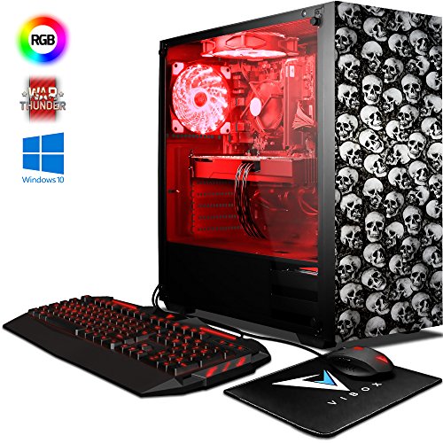 VIBOX Pyro RLR780-230 Gaming PC Ordenador de sobremesa con War Thunder Cup n de Juego Windows 10 OS 4 0GHz AMD Ryzen Threadripper 8-Core CPU Radeon RX 580 Tarjeta Grafica 16GB DDR4 RAM 1TB HDD VIBOX Pyro RLR780-230 Gaming PC Ordenador de sobremesa con War Thunder Cup n de Juego Windows 10 OS 4 0GHz AMD Ryzen Threadripper 8-Core CPU Radeon RX 580 Tarjeta Grafica 16GB DDR4 RAM 1TB HDD