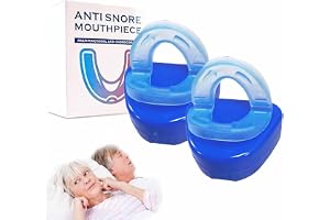 Anti Snoring Mouthpiece - Universal Size,Anti Snoring Devices for Sleep,Food Grade Material Snore Mouth Guard,Instantly Quiet