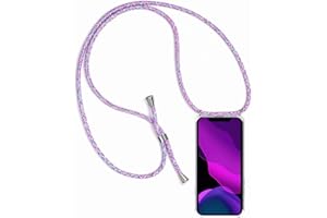 2ndSpring Funda con Cuerda Compatible con Samsung Galaxy J5 2017/J5 PRO/J530,Colgante Collar Correa de Cuello Cadena Cordón,Arcoiris Azul