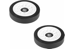 Aspares Wäschetrockner-Trommelrolle DPU8380X DCU7230S DCU7230B DCU7230W für Beko, 2 Stück