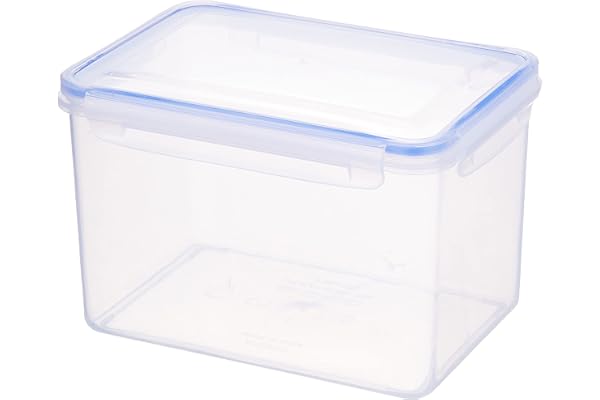 ARISTO Lock & Fresh 303 Plastic Storage Container - 3350 ML, Transparent Clear, large (LOCK&FRESH303)