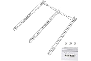 Denmay 69787 palnik do grilla do serii Weber Spirit 300, Spirit E310 E320 S310 S320 E330 S330 SP330 (2013 i nowsze) grill z regulacją górną, 45,7 cm