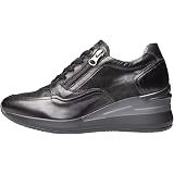 Sneackers Donna NeroGiardini I116902D Pelle Nero o Brown Calzature Casual  Comoda Adatta per Tutte Le Occasioni. Autunno-Inverno 2021-2022. :  Amazon.it: Scarpe e borse