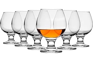 LAV Art & Craft – Lot de 6 verres à Cognac Misket Art & Craft 39 cl