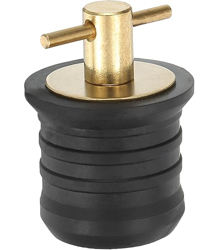 Tappo Di Scarico Universale In Acciaio Inox Per Barche: Facile Da Montare E Super Resistente (32 Mm)
