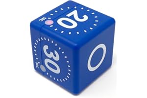 ‎TFA DOSTMANN TFA Dostmann Cyfrowy zegar Cube, tworzywo sztuczne, niebieski, 6 x 6 x 6 cm