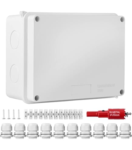 MAS Premium Câble électrique NYY-J 5 M à 100 M 5 X 2,5 Mm² Pour Pose Extérieure, Terre (15 M