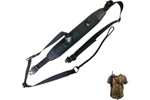 FORBANY Stabiler Jagdtaschenriemen mit Hands-Free-Carry, All Day Komfort Ohne Schulterbelastung, Schnellfreigabe & Alljahresbeständigkeit