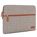 Produktbild DOMISO 12,5-13 Zoll Laptophülle Canvas Tablet Schutzhülle Tasche für Notebook/Tablet / Apple 13" MacBook Pro/MacBook Air / 12.9" iPad Pro/Lenovo / Acer/HP / ASUS/Dell, Braun