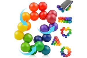 MCISKIN Piłka sensoryczna 3D, zabawka na biurko, redukuje stres, lęk, autyzm, zabawny prezent na Boże Narodzenie