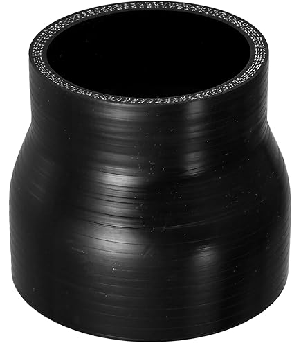 Tubo In Silicone Per Auto 45-57mm X 100mm Con Morsetti - Refrigerante, Olio, Antigelo, Nero/Rosso - Foto 8