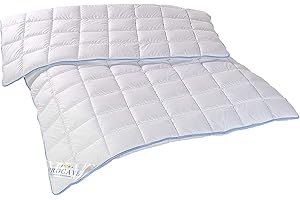 PROCAVE TopCool Duo ciepła kołdra zimowa wysokiej jakości na zimną porę roku | miękka, komfortowa kołdra | pikowana kołdra | oddychająca i regulująca ciepło | Made in Germany | 155 x 220 cm