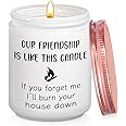 Friend Gifts for Women,Friendship Gifts for Women,Birthday Gifts Idea for Friends,Funny Birthday Christmas Gifts for Best Friend Female BFF Bestie,Scented Candle Fun Gift