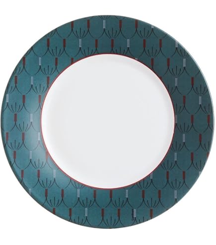 Assiette Luminarc Filicaria - Verre Trempé, Décor Jungle, Lavable Lave-Vaisselle Et Micro-Ondes