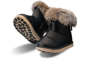 Hoylson Stivaletti Bimba Bambine Invernale Stivale Neve Boots Calda Stivaletto per Ragazze