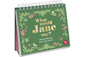 What would Jane say? Wit and Wisdom from Jane Austen: Decorative standing flip book with quips and quotes from Jane Austen